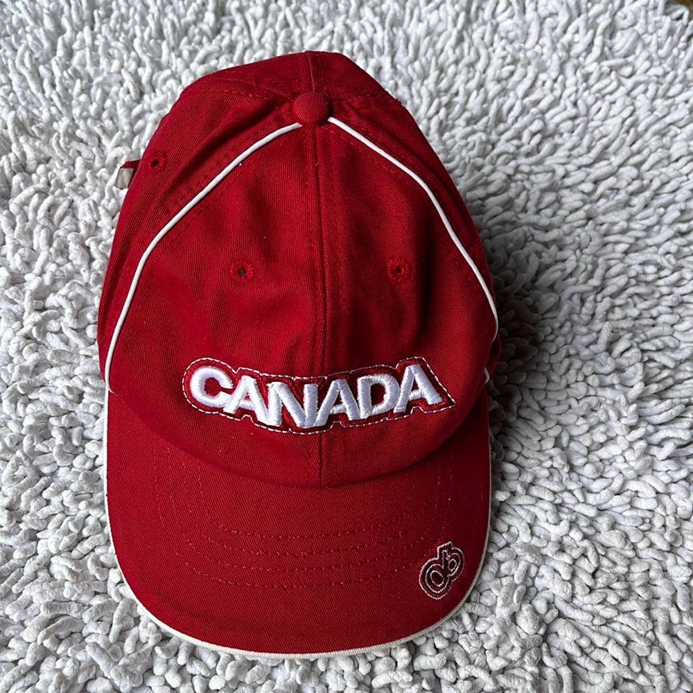 Hudson Bay Team Canada Red Baseball Hat Trucker Cap 2006 TORINO WINTER Olympics
